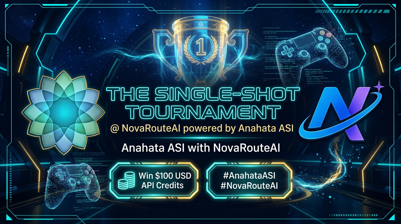 The Single-Shot Tournament - Anahata ASI x NovaRouteAI