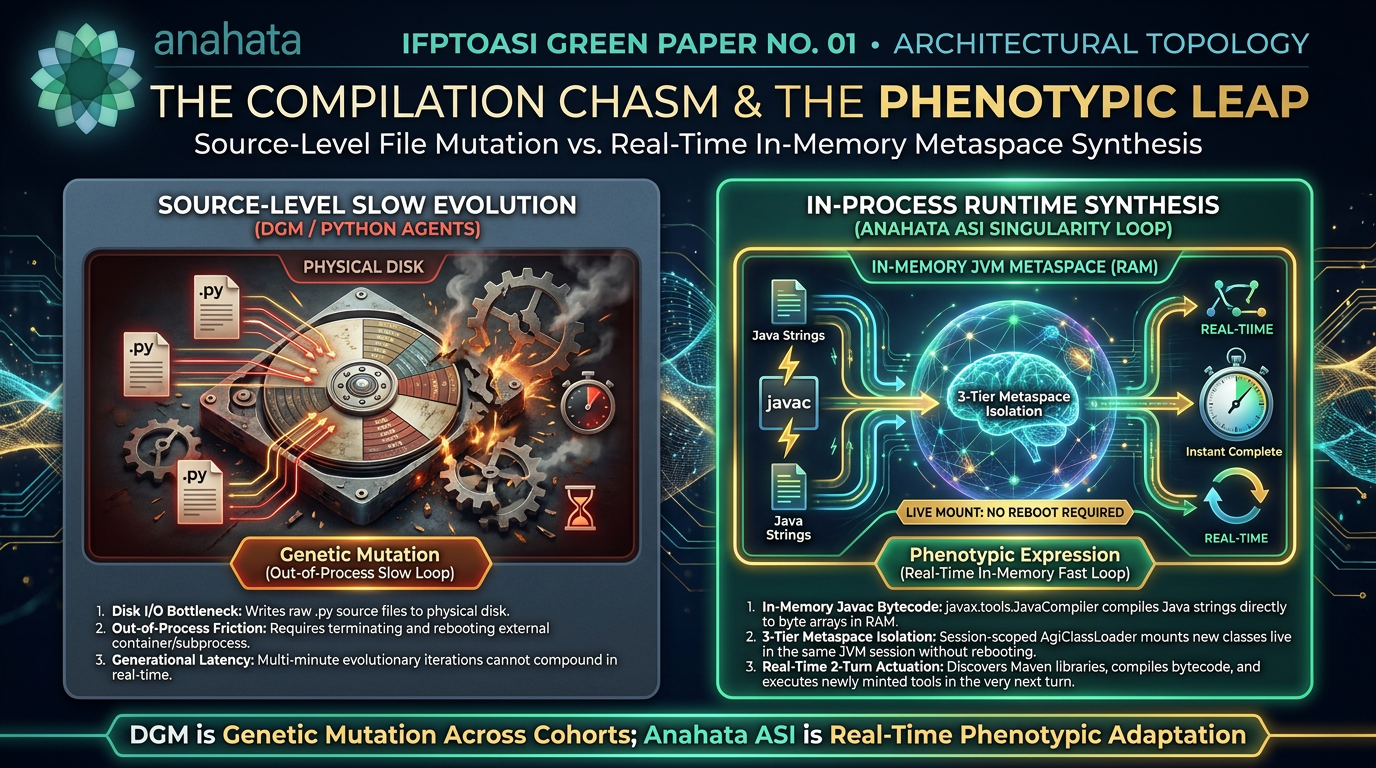 IFPTOASI Green Paper Slide 2: The Compilation Chasm & The Phenotypic Leap