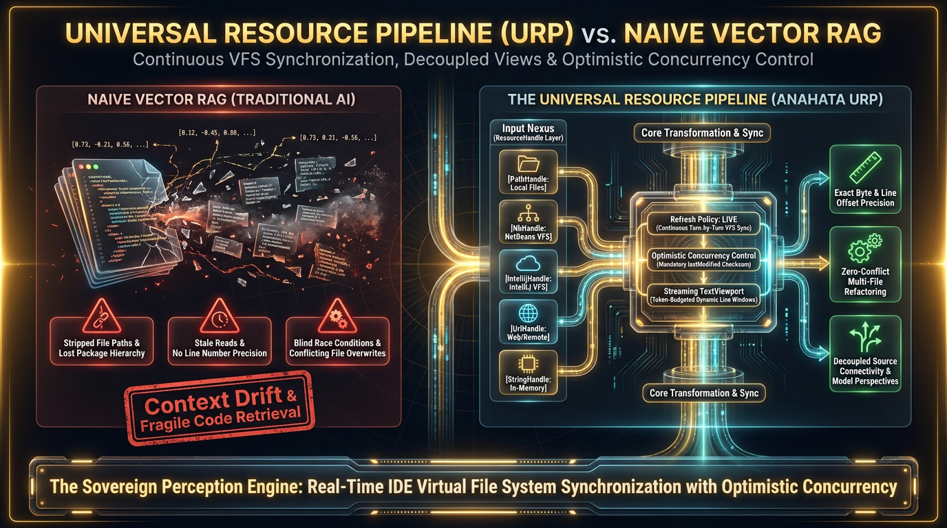 Universal Resource Pipeline vs. Naive Vector RAG