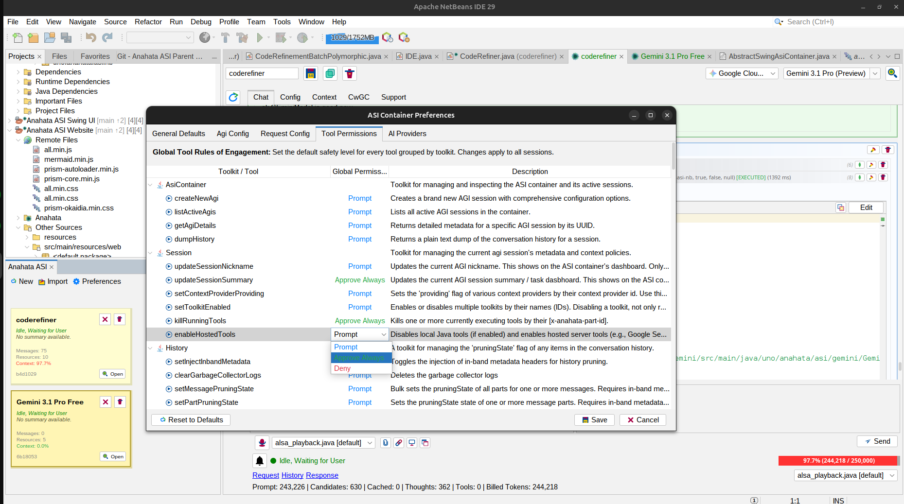 Tool Permissions